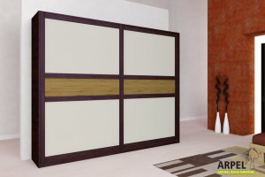 Armadio Feng 270x230 cm con inserto in legno