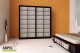 Schrank Shoji 240 cm mit Reispapier bekleidete Schiebetüren