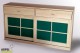 Sideboard Shoji 2 Schubladen - Stoffbespannung