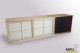 Sideboard Shoji 3 Schubladen - Stoffbespannung