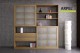 Quadro Bücherregal Reispapier