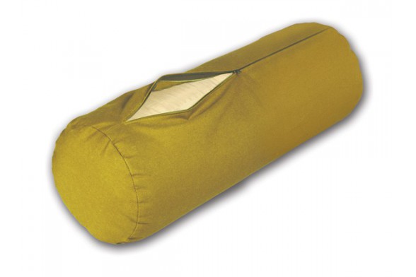 Neckroll Shiatzu Natur mit Bezug