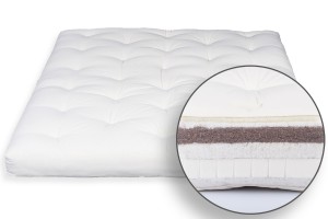 Futon Cotone Bio, Lattice, Cocco e Lana