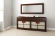 Sideboard Shoji 2 Schubladen - Stoffbespannung