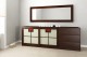Sideboard Shoji 3 Schubladen - Stoffbespannung