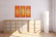 Sideboard Shoji 3 Schubladen - Reispapier