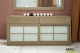Shoji Sideboard 2 Drawers - Rice Paper
