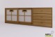 Shoji Sideboard 3 Drawers - Fabric doors