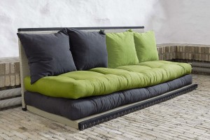 Divano letto Futon convertibile con 2 cuscini, divano letto divanetto divano  reclinabile bracciolo regolabile e gambe in legno divano piccolo spazio -  AliExpress