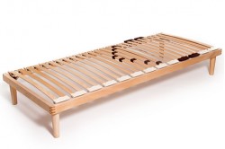 Single row slatted bed bases