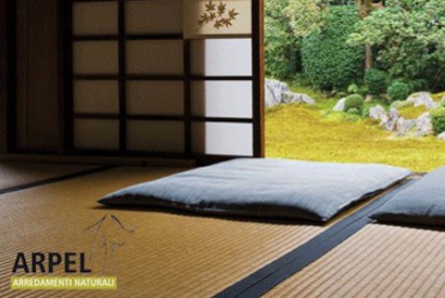 Typisch japanisch wohnen: Tatami-Matten als Bodenbelag