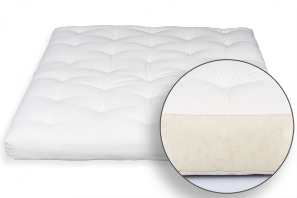 futon cotone cocco lana 