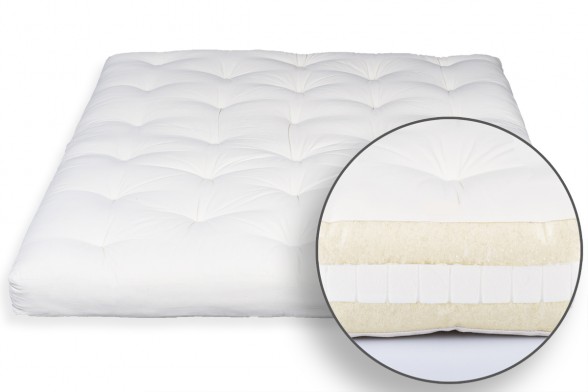 futon cotone cocco lana 