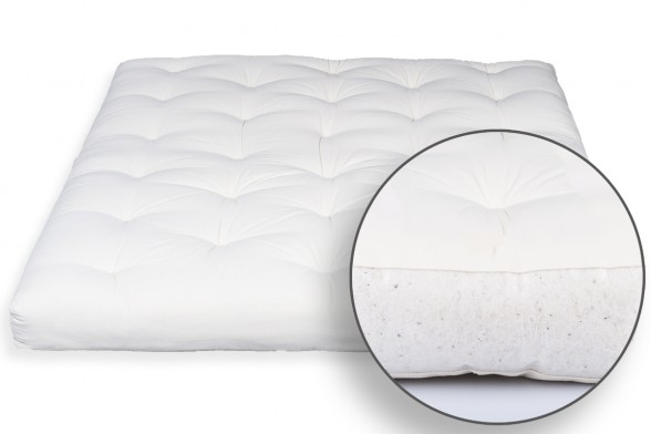 futon cotone cocco lana 