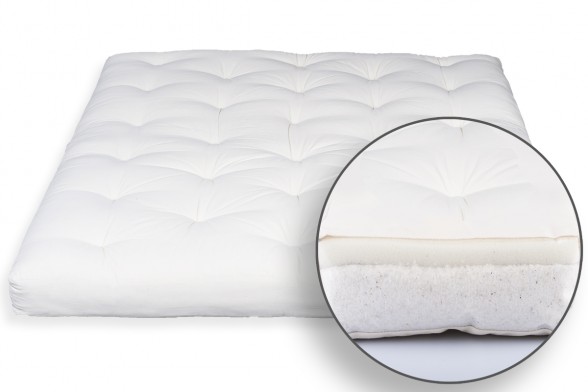 futon cotone cocco lana 