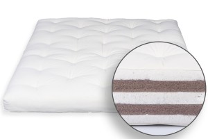 Futon Cotone Bio e Doppio Cocco