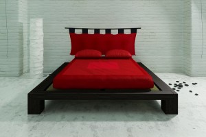 Letto Bali tatami monocolore