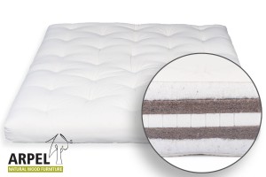 Futons aus Baumwolle Latex und Kokos