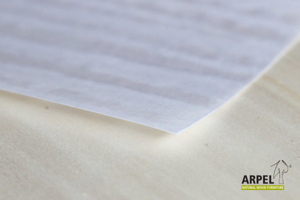 Reispapier beidseitige PVC Schicht