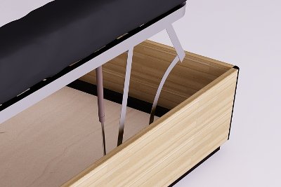 Box bed yenn with straight access 