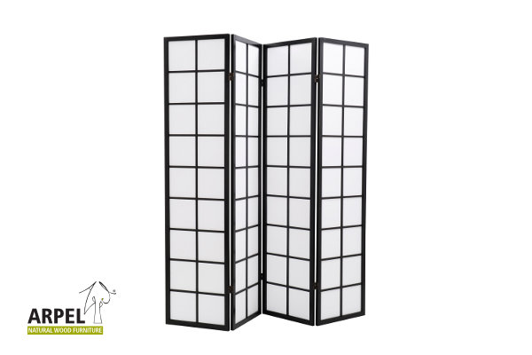 Japanese screens with 4 doors