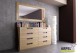 Origami bookcase chest of drawers
