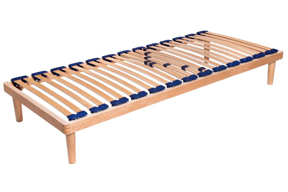 slatted bed base for latex mattress