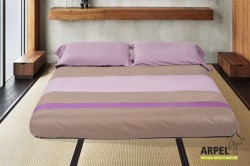 Set Biancheria Da Letto Estiva Con Torii Giapponese - Copripiumino 135x200 Cm E Federa 80x80 Cm - Morbida Microfibra, Chiusura Lampo, Reversibile